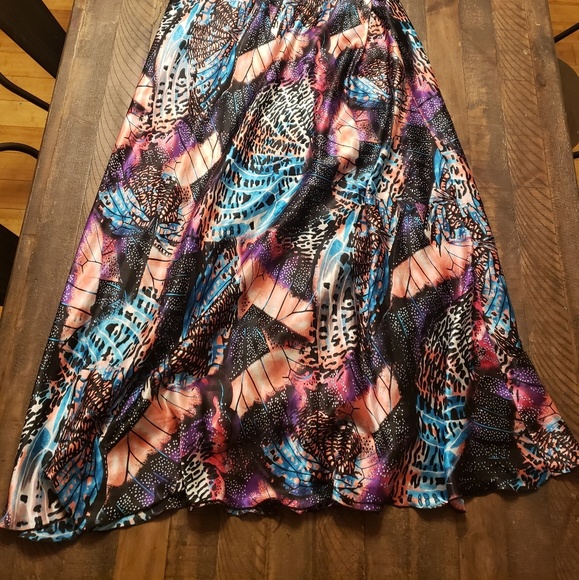 Multi color formal/ prom dress - Picture 2 of 3